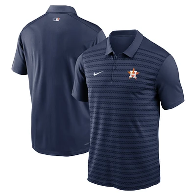Polo Nike Victory Performance bleu marine pour homme Houston Astros Authentic Collection