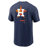 Men's Nike Navy Houston Astros Over the Shoulder T-Shirt