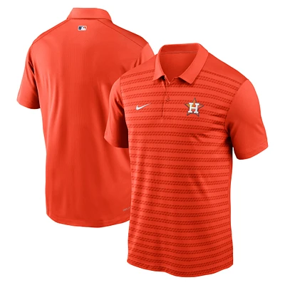 Polo Nike orange Houston Astros Authentic Collection Victory Performance pour homme