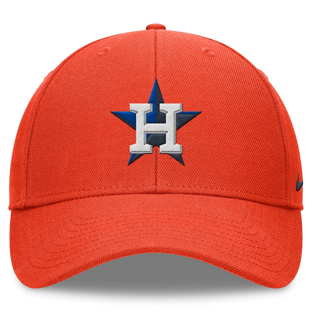 Men's Nike Orange Houston Astros Club Performance Adjustable Hat