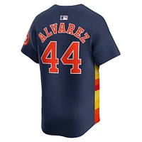 Men's Nike Yordan Alvarez Navy Houston Astros Alternate Limited Player Jersey