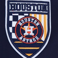 Men's Pro Standard Navy Houston Astros Fast Lane Full-Zip Track Jacket