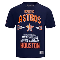 Men's Pro Standard Navy Houston Astros Oversized City Tour T-Shirt