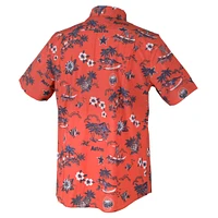 Men's Reyn Spooner Orange Houston Astros Kekai Button-Down Shirt