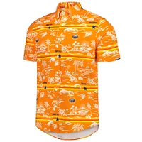 Men's Reyn Spooner Orange Houston Astros Kekai Button-Down Shirt