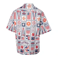 Men's Reyn Spooner White Houston Astros Americana Button-Up Shirt