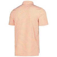 Men's Vineyard Vines  Orange Houston Astros Bradley Stripe Polo