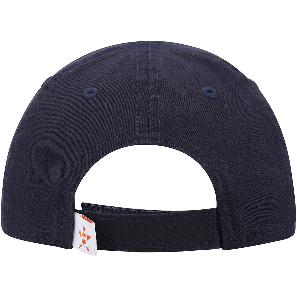 Toddler New Era Navy Houston Astros Team 9TWENTY Adjustable Hat
