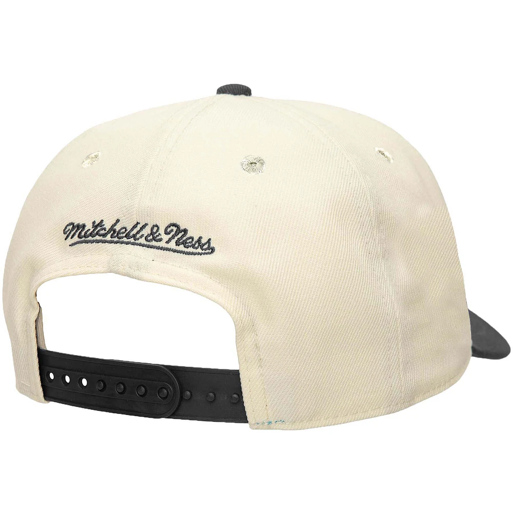 Unisex Mitchell & Ness  Cream Houston Astros Basic Coop Pro Adjustable Hat