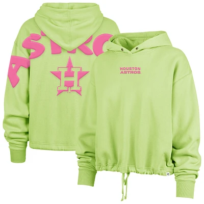 Sweat à capuche vert '47 Houston Astros Bright Side Venice pour femme