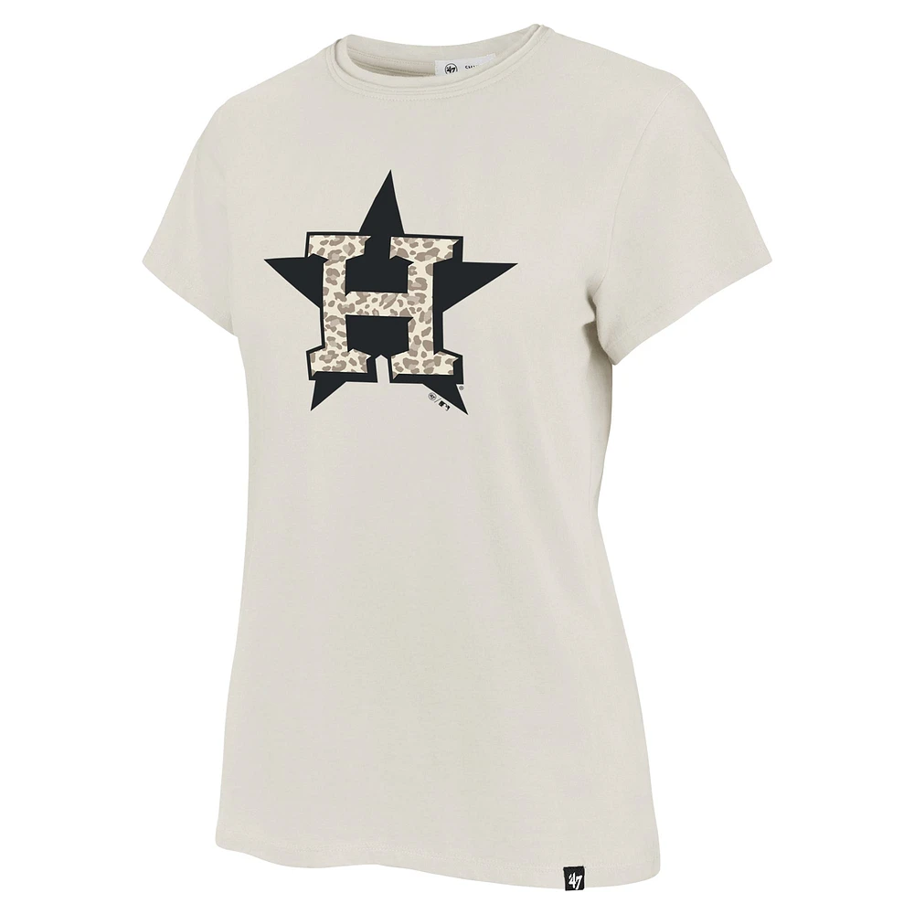 T-shirt Panthera Frankie des Astros de Houston '47 Oatmeal pour femmes