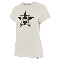 T-shirt Panthera Frankie des Astros de Houston '47 Oatmeal pour femmes