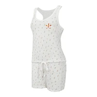 Women's Concepts Sport Cream Houston Astros Gardner Hacci Knit Romper