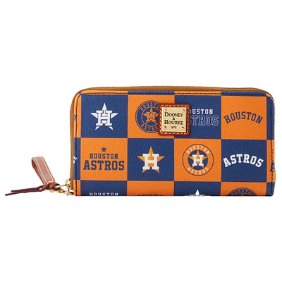 Grand sac à main zippé pour femme Dooney & Bourke Houston Astros Game Day