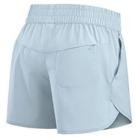 Short tissé Vibe Fanatics bleu clair Houston Astros Studio pour femmes