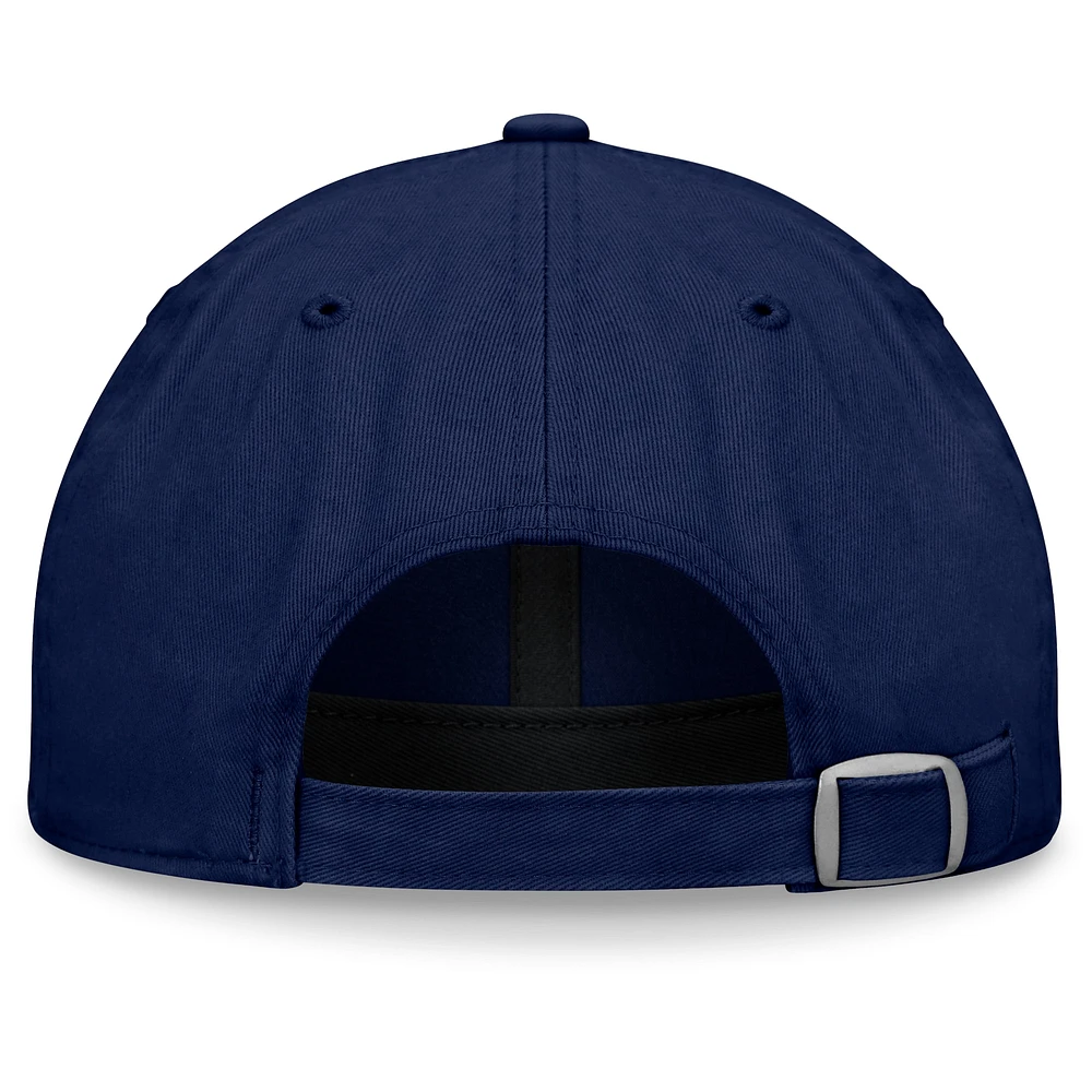 Women's Fanatics Navy Houston Astros Fundamental Script Logo Adjustable Hat
