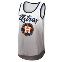 Women's G-III 4Her by Carl Banks White Houston Astros Logo Opening Day Tank Top