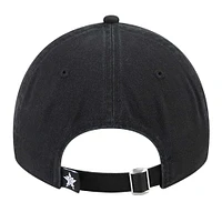 Women's New Era Black Houston Astros Glitz 9TWENTY Adjustable Hat