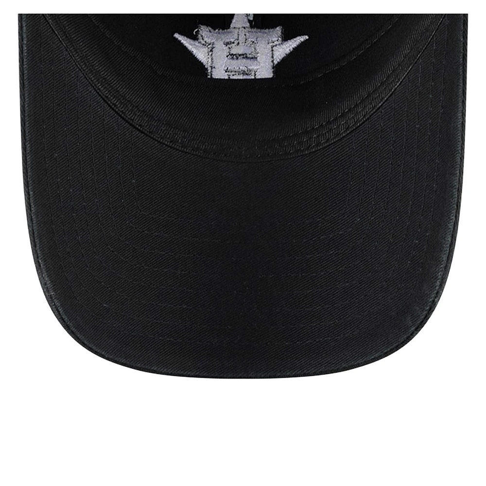 Women's New Era Black Houston Astros Glitz 9TWENTY Adjustable Hat