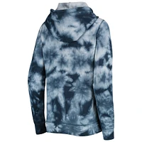 Women's New Era Navy Houston Astros Tie-Dye Full-Zip Hoodie