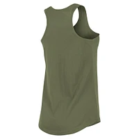 Débardeur New Era Olive Houston Astros Armed Forces Day pour femmes