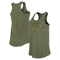 Débardeur New Era Olive Houston Astros Armed Forces Day pour femmes
