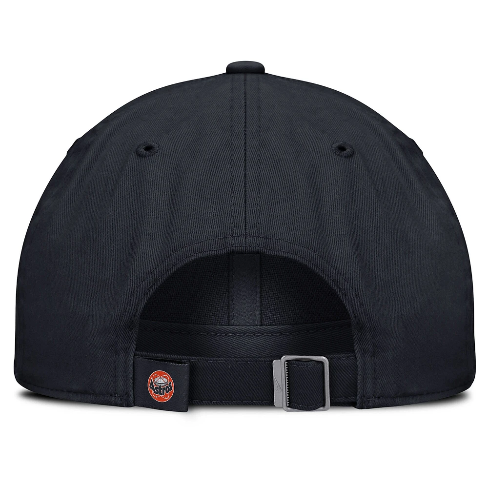 Women's Nike  Navy Houston Astros Cooperstown Club Script Adjustable Hat