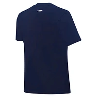 Women's Pro Standard  Navy Houston Astros Rhinestone Slim Fit T-Shirt