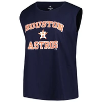 Women's Profile Navy Houston Astros Plus Tank Top