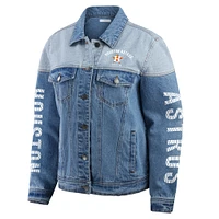 Women's WEAR by Erin Andrews  Houston Astros Full-Button Denim Jacket