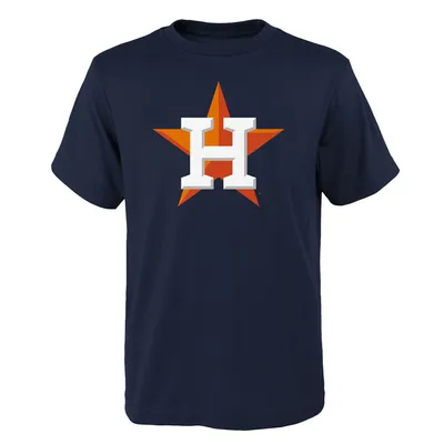 T-shirt bleu marine Houston Astros Logo Primary Team pour jeune
