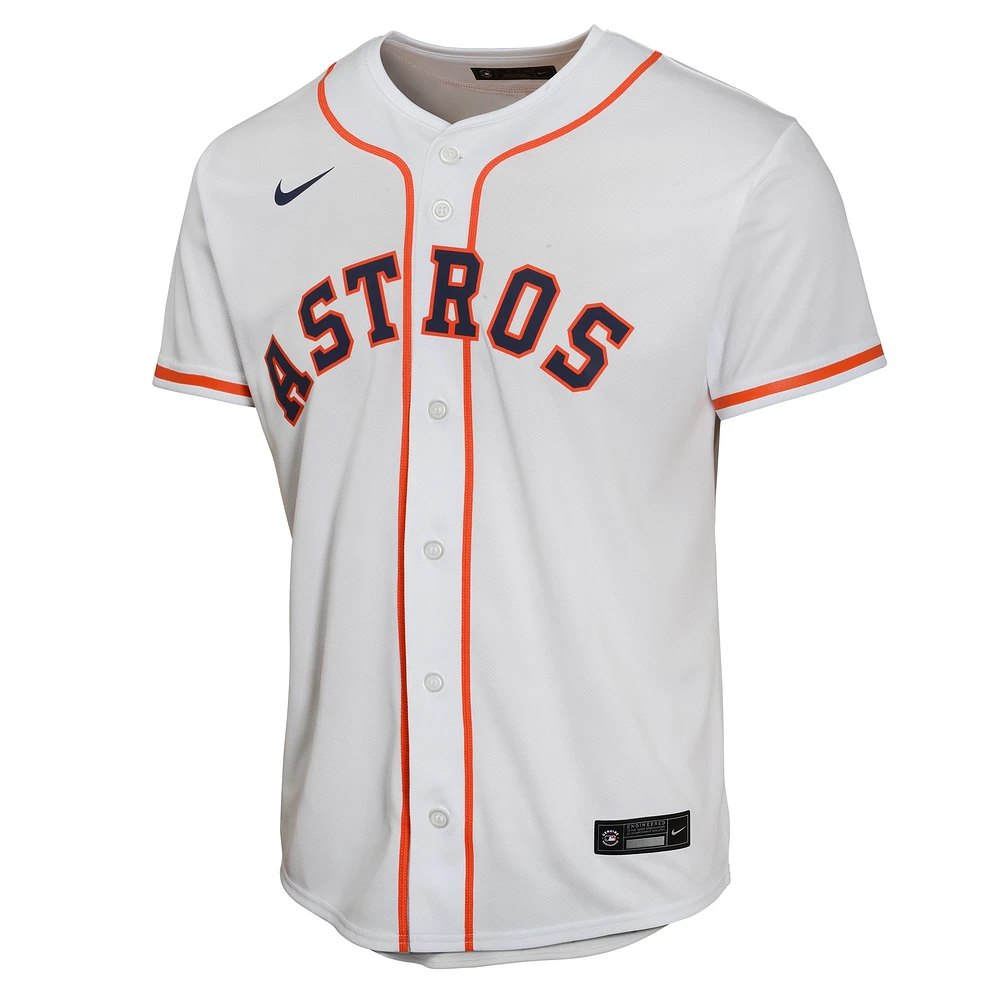 Youth Nike  White Houston Astros Home Game Jersey