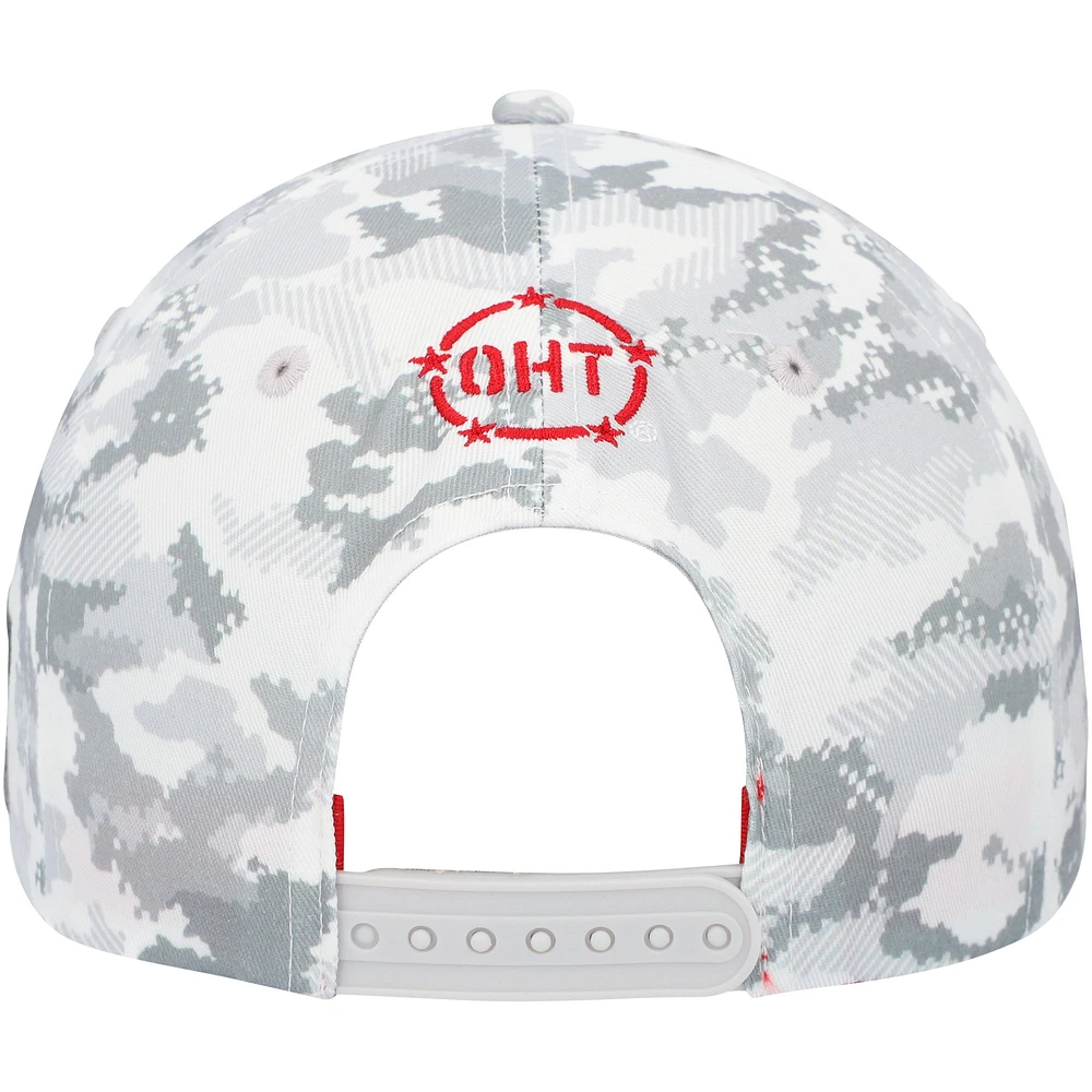 Men's Colosseum  Camo Houston Cougars OHT Military Appreciation Snapback Hat