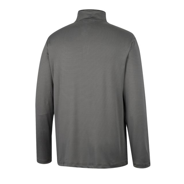 Coupe-vent Colosseum Charcoal Houston Cougars Logo Quarter-Zip pour homme