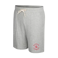Men's Colosseum Heather Gray Houston Cougars Love To Hear This Terry Shorts