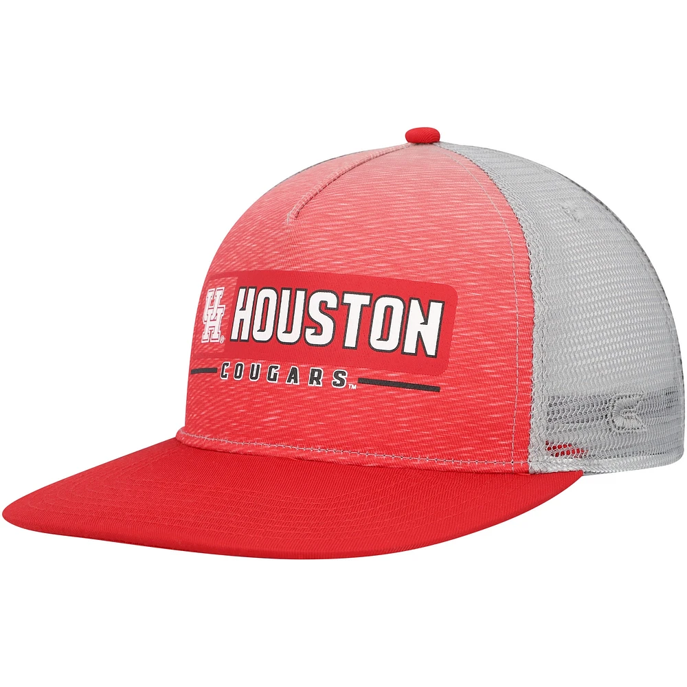 Casquette Snapback Houston Cougars Colosseum rouge/gris pour homme