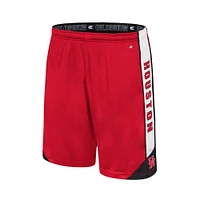 Men's Colosseum Red Houston Cougars Haller Shorts