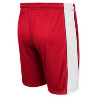 Men's Colosseum Red Houston Cougars Panel Shorts