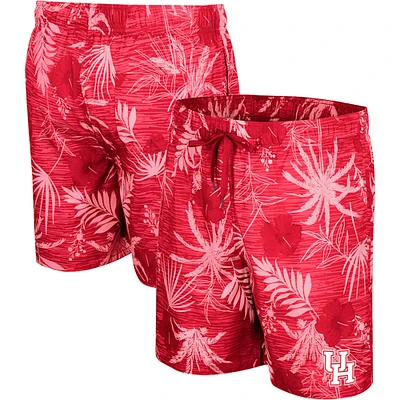 Colosseum Red Houston Cougars What Else is New Swim Shorts pour hommes