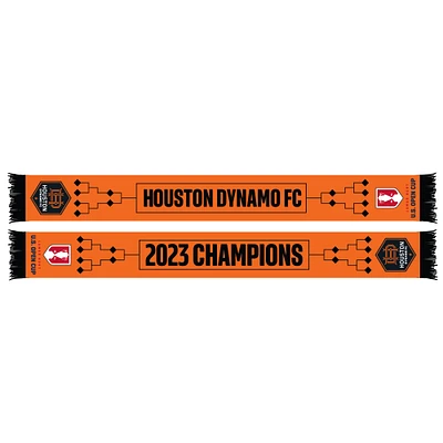 Houston Dynamo FC 2023 Lamar Hunt Champions de la Coupe des États-Unis Foulard