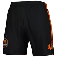 Men's adidas Black Houston Dynamo FC 2023 Away AEROREADY Authentic Shorts