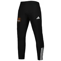 Men's adidas Black Houston Dynamo FC 2023 On-Field Team Crest AEROREADY Training Pants