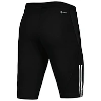 Men's adidas Black Houston Dynamo FC 2023 On-Field Training AEROREADY Half Pants