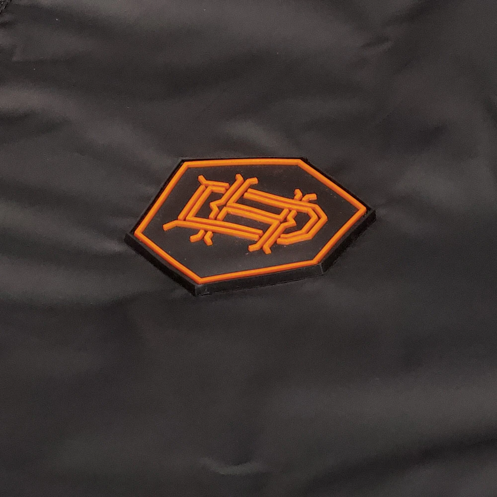 Men's Black Houston Dynamo FC Graffiti Hoodie Full-Zip Windbreaker