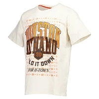 Men's Cream Houston Dynamo FC '90s Heavyweight Relaxed T-Shirt