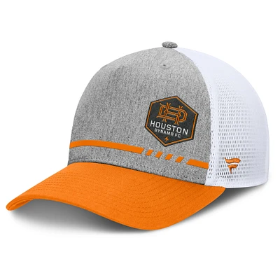 Casquette ajustable à bloc bas Fanatics pour homme, gris chiné, Houston Dynamo FC