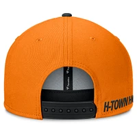 Men's Fanatics Orange Houston Dynamo FC Sitter Snapback Hat