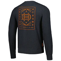 Men's Heather Black Houston Dynamo FC Pullover Sweatshirt