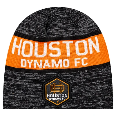 Bonnet noir Houston Dynamo FC 2025 Kickoff de New Era pour homme