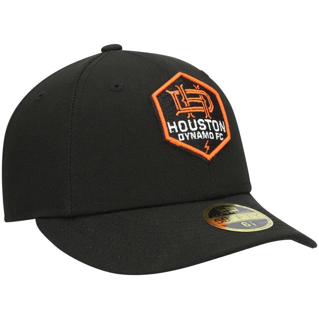 Casquette ajustée à profil bas 59FIFTY Houston Dynamo FC pour homme New Era noire